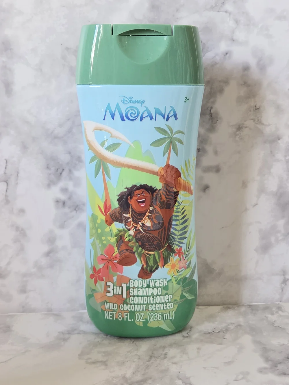 Disney Princess Moana Hibiscus Coconut Body Scrub & Bath Set - Yellow